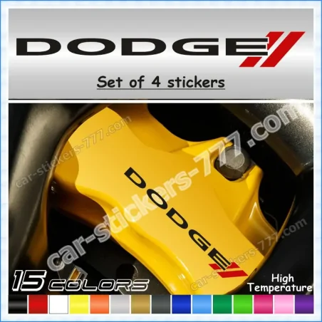 Dodge_ Brake Caliper Decals Stickers