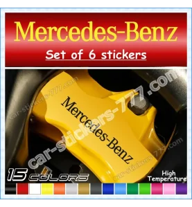 Mercedes-Benz Brake Caliper Decals Stickers