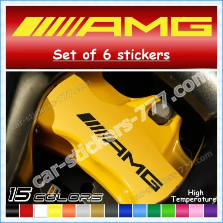 AMG / Mercedes-Benz Brake Caliper Decals Stickers