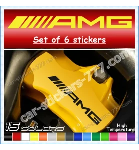 AMG / Mercedes-Benz Brake Caliper Decals Stickers
