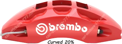 Brembo Brake Caliper Decals Stickers