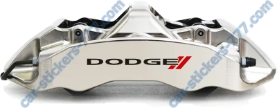 Dodge Brake Caliper Decals Stickers