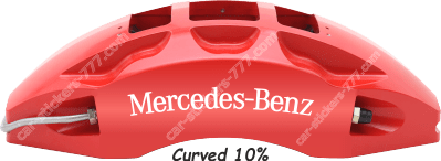 Mercedes-Benz Brake Caliper Decals Stickers