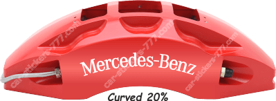 Mercedes-Benz Brake Caliper Decals Stickers