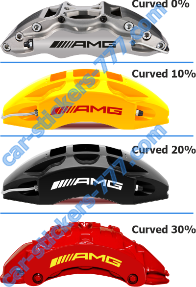 AMG_Mercedes-Benz Brake Caliper Decals Stickers