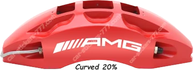 AMG_Mercedes-Benz Brake Caliper Decals Stickers