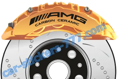 AMG_Mercedes-Benz Brake Caliper Decals Stickers