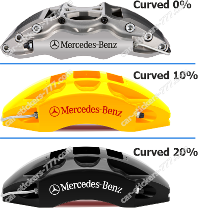 Mercedes-Benz Brake Caliper Decals Stickers