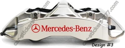 Mercedes-Benz Brake Caliper Decals Stickers