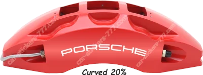 Porsche Brake Caliper Decals Stickers